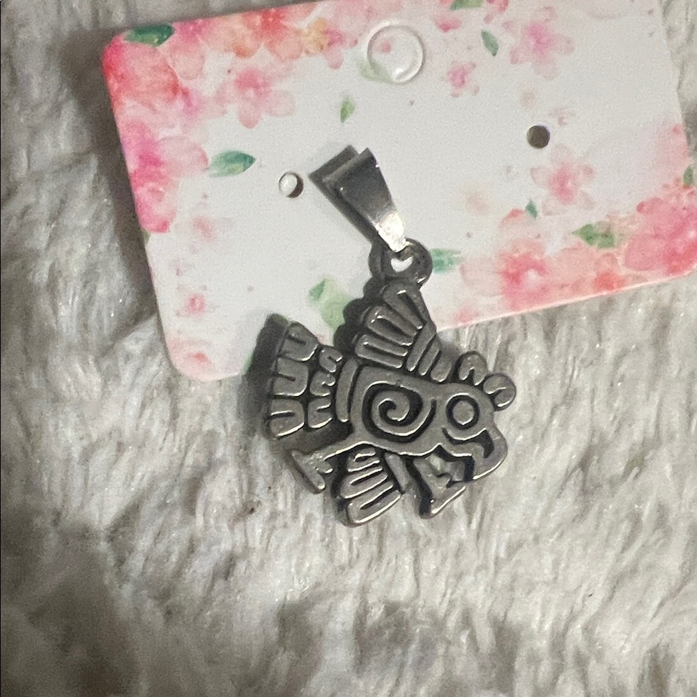 Silver Tribal Pendant